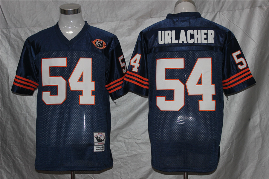 Men's Chicago Bears Brian Urlacher Mitchell & Ness Navy Legacy Jersey